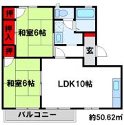 レジデンス武蔵の間取り画像
