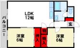 パールシャトーの間取り画像