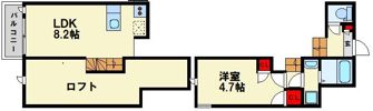 CB井尻オーブの間取り画像