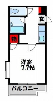 ベルメゾン新宮の間取り画像