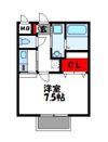 アンソレイユの間取り画像