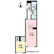 Green Scent 六本松の間取り画像