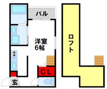 コンフォルテ二日市の間取り画像