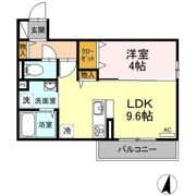 D-roomグランシャリオの間取り画像