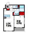 カサベルデ原町駅前の間取り画像