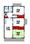 エクレール長者原の間取り画像