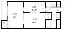 クレッシェンド笹丘の間取り画像