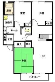 プラムコート A棟の間取り画像