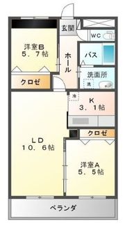 クラセド・ソフィアの間取り画像