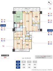 ピア高宮S棟の間取り画像