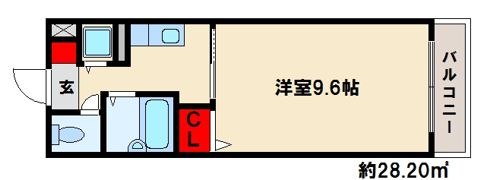 ブティア・ドゥの間取り画像