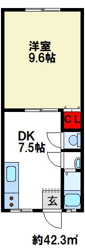 メゾンドソレイユの間取り画像