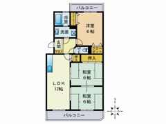 サンシャイン和白IIの間取り画像