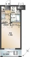 エンクレスト六本松の間取り画像