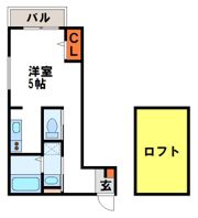コンフォルテ二日市の間取り画像