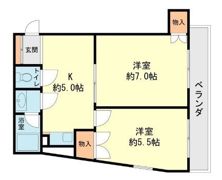 ビラージュ二日市の間取り画像