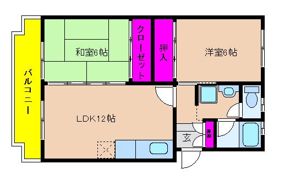 クレーンコーポの間取り画像