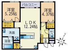 SPRIOの間取り画像