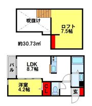 Grange二日市の間取り画像