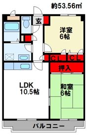 アネックスけやき通りの間取り画像