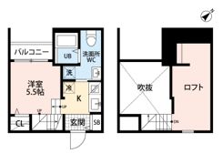 PACE香椎の間取り画像