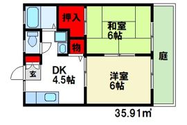 K‘s＆R‘s pia二日市駅前の間取り画像