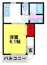 ヒルズヴィラ朱雀の間取り画像