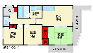 ソルクラージュの間取り画像