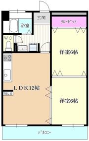 リリーフ長丘の間取り画像