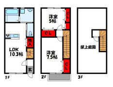 ラックメゾンの間取り画像