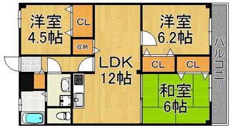 ST百道スイーツの間取り画像
