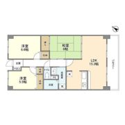 プレジール室見の間取り画像