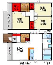 Sotirau（ソチラウ）en（エン）の間取り画像