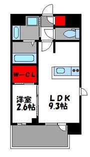 セントリビエ香椎駅前の間取り画像