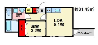 ベルウッドコート塩原の間取り画像