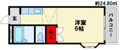 ベルハイツの間取り画像