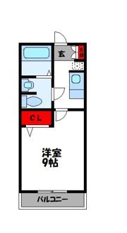 シングルコート23の間取り画像