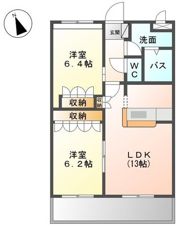 ピュアハートの間取り画像