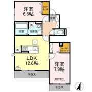 ウエストガーデン寺塚の間取り画像
