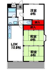 パステルハイムIIの間取り画像