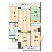 ファインビュー泉の間取り画像