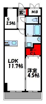 ロイズ空港東の間取り画像