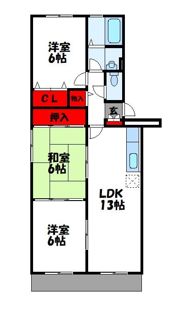 エクセル工藤の間取り画像