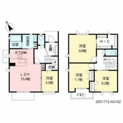 ヴィラーチェ浄水参番館の間取り画像