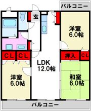 ピア観世S-Nの間取り画像