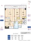 ラクレイス香椎照葉の間取り画像