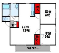シュトラーレンB棟の間取り画像