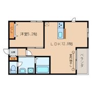 Jardin de saule茶山の間取り画像