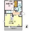 D-room別府駅前の間取り画像