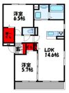 D-roomS・K B棟の間取り画像